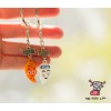 Брелоки парные для друзей "Best Friends. Молоко с печеньем". Цена за 1 пару